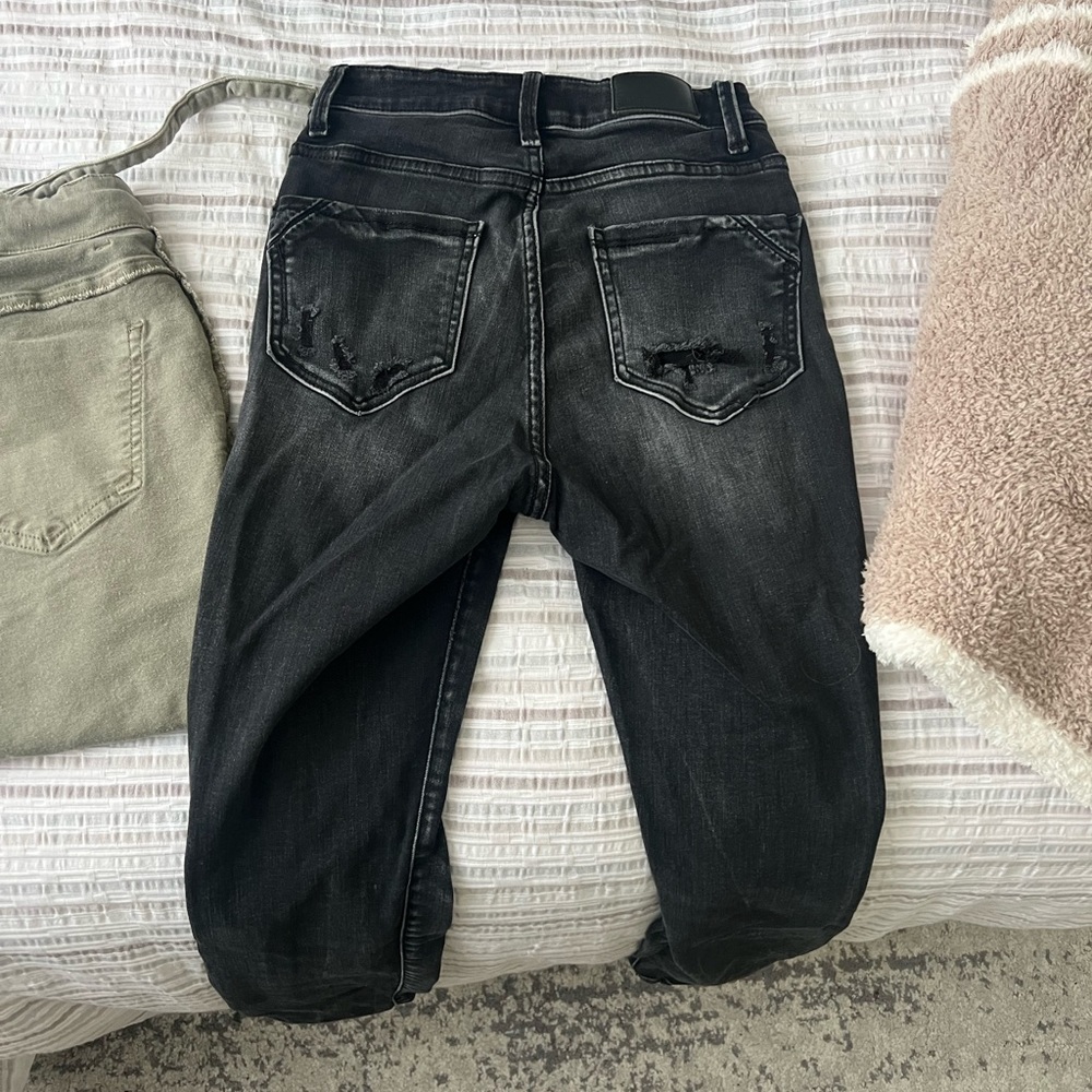 Buckle black fit 35 high rise ankle skinny jean